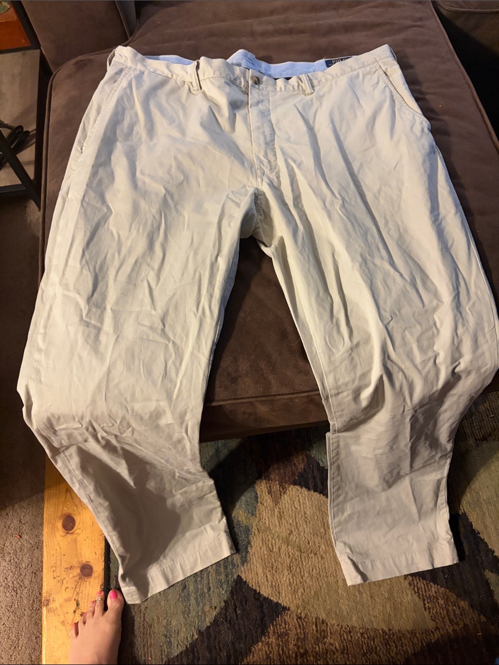 Polo by Ralph Lauren Cream Men's Chino Pants